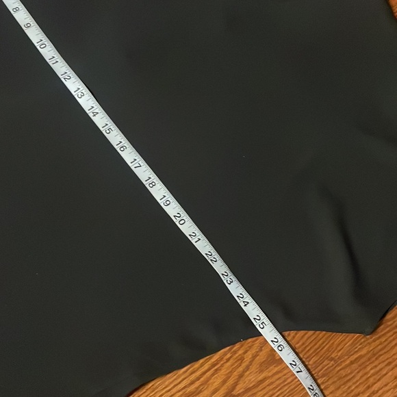 Chico’s oversized tunic mini dress drop shoulder shift style BLACK V neck size S - Picture 4 of 7